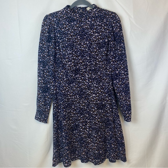 Ann Taylor LOFT Floral Mock Neck Dress - Picture 3 of 12